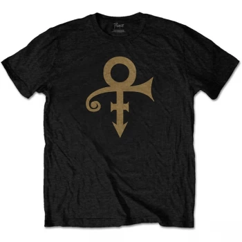 Image of Prince - Symbol Unisex Medium T-Shirt - Black