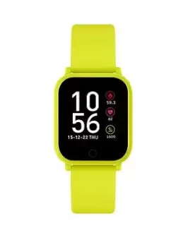Image of Reflex Active Series 10 Smartwatch With Colour Touch Screen and Up To 7 Day Battery Life, Lime, Women
