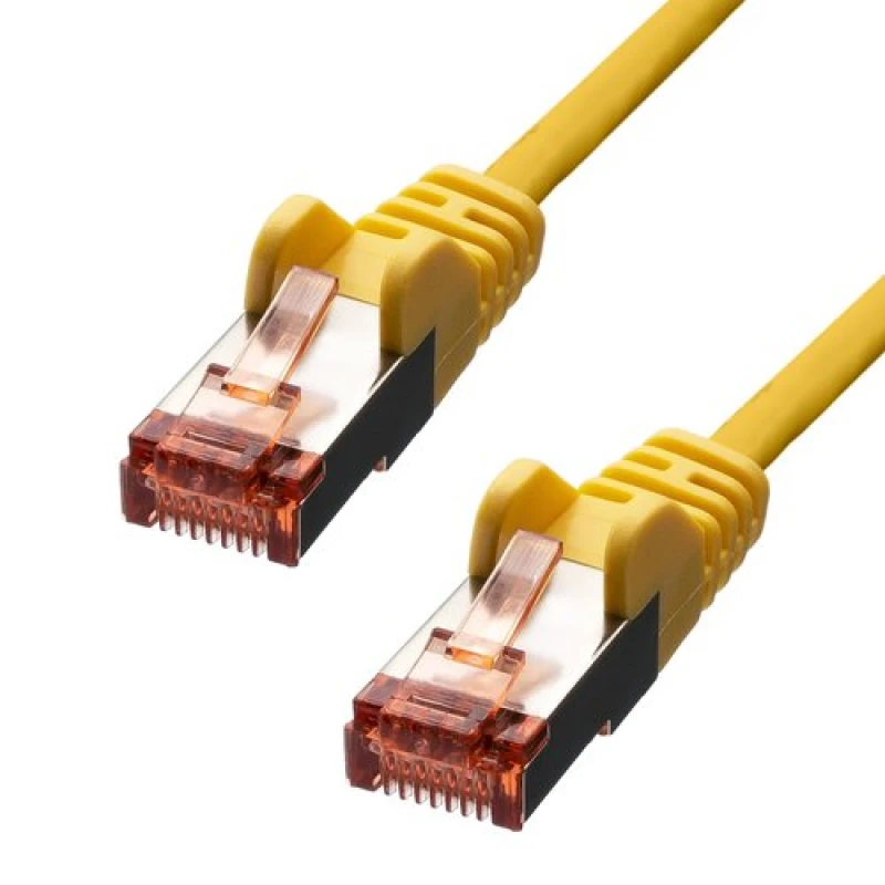 Image of ProXtend CAT6 F/UTP CCA PVC Ethernet Cable Yellow 7m