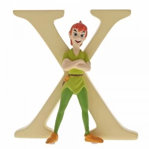 Image of Letter X Peter Pan Figurine