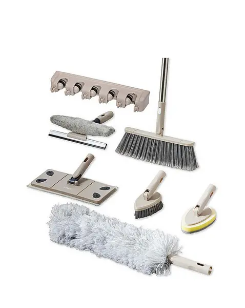 Image of Tower Tower Cavaletto Cleaning and Storage Set Latte LX73301