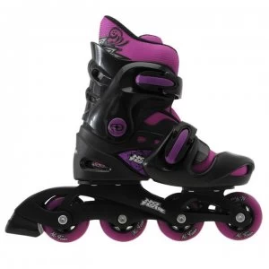 Image of No Fear Girls Inline Skates - Black/Purple