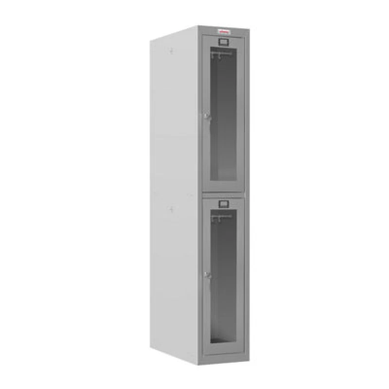 Image of Phoenix PLC Series 1 Column 2 Door Personal Locker With Clear View EXR54508PH