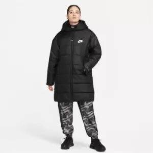Image of Nike Sportswear Therma-FIT Repel Womens Synthetic-Fill Hooded Parka - Black