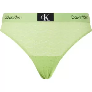 Image of Calvin Klein Modern Thong (Ff) - Green