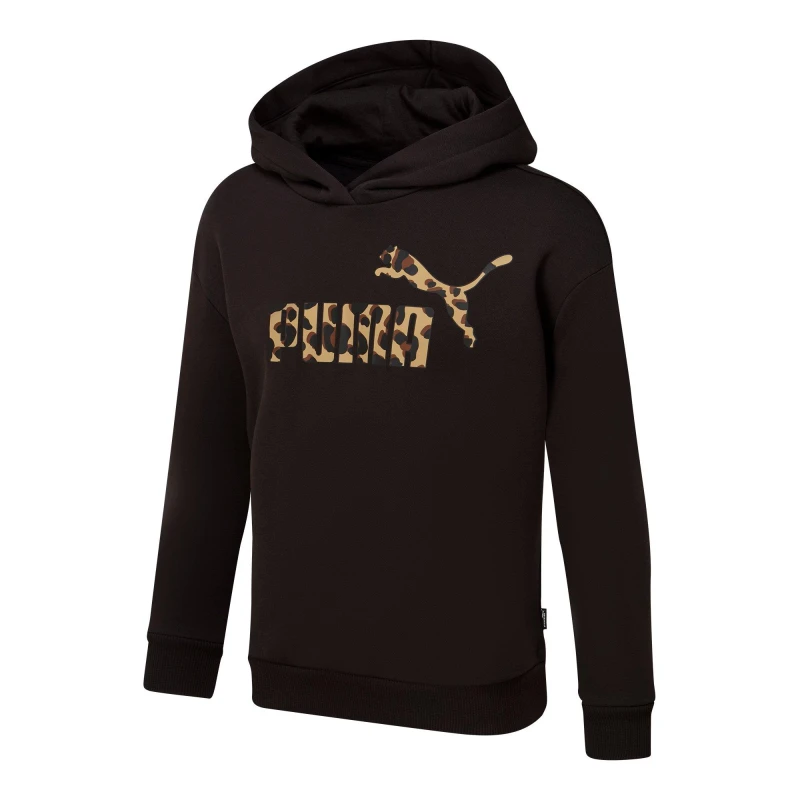 Image of Puma Relaxed Leo Hoodie G - Black S