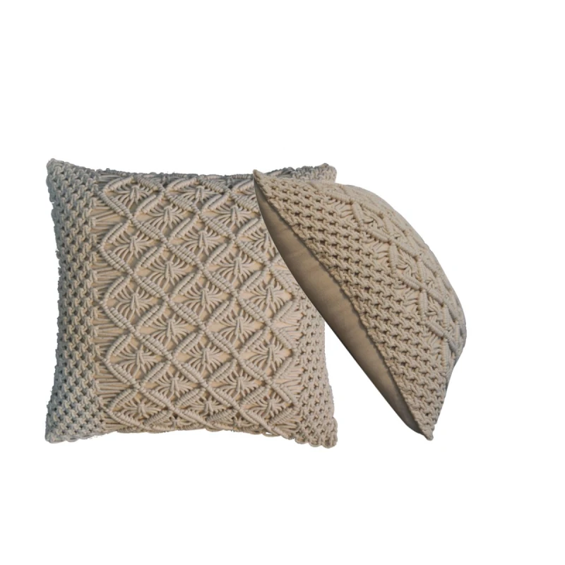 Image of Artisan Furniture Artisan Furniture Lira Cushion Set of 2 ? Cream
