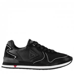 Image of Guess New Glory Mens Trainers - Black
