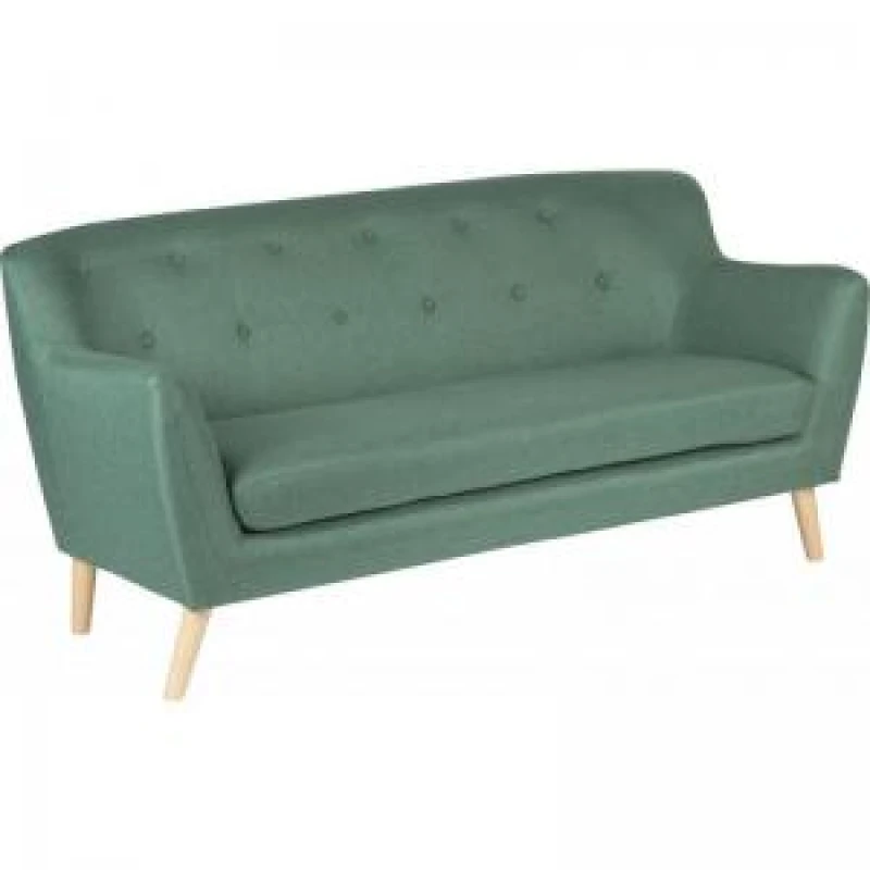 Image of Skandi Teknik Office Skandi 3 Seater Sofa Ocean Green - 7982 7982