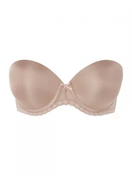 Image of b.temptd Faithfully yours strapless push up bra Natural