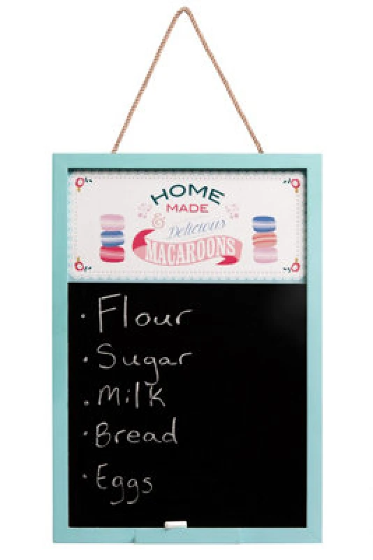 Image of Interiors by Premier Amelie Chalkboard. Blue