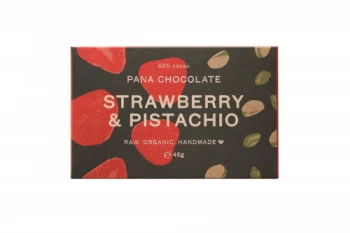 Image of Pana Chocolate Strawberry & Pistachio 60% 45g