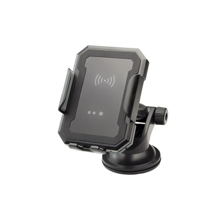 Image of Smart Wireless 2 in 1 Qi Car Charger 10W Fast Wireless Charger Including Air Vent and Suction Mount