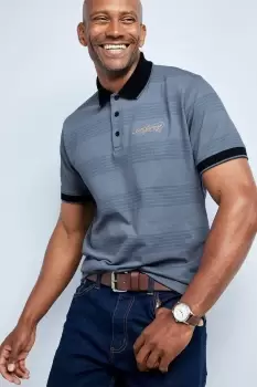 Image of Guinness Short Sleeve Tonal Stripe Polo Shirt