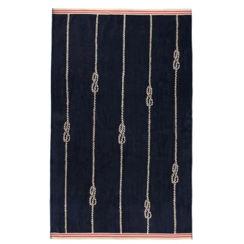 Image of Hotel Collection Sailing Rope Beach Towel - Sailing Rope