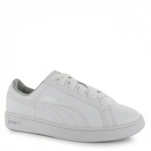 Image of Puma Smash Junior Trainers - White
