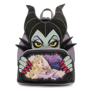 Image of Loungefly Disney Villains Scene Maleficent Sleeping Beauty Mini Backpack