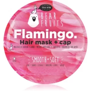 Image of Bear Fruits Flamingo Smooth Soft Hair Mask Hair Cap