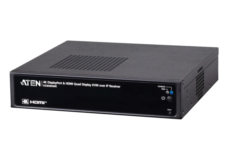 Image of ATEN 4K HDMI&amp;DP Quad KVM over IP Rx