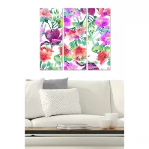 Image of MDF45370097 Multicolor Decorative MDF Painting (3 Pieces)
