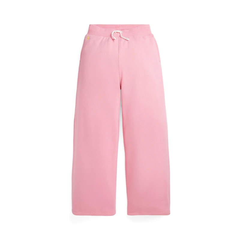 Image of Polo Ralph Lauren Wide Leg Joggers Juniors - Pink Pink 9 - 10 Years