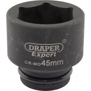 Image of Draper Expert 3/4" Drive Hexagon Impact Socket Metric 3/4" 45mm