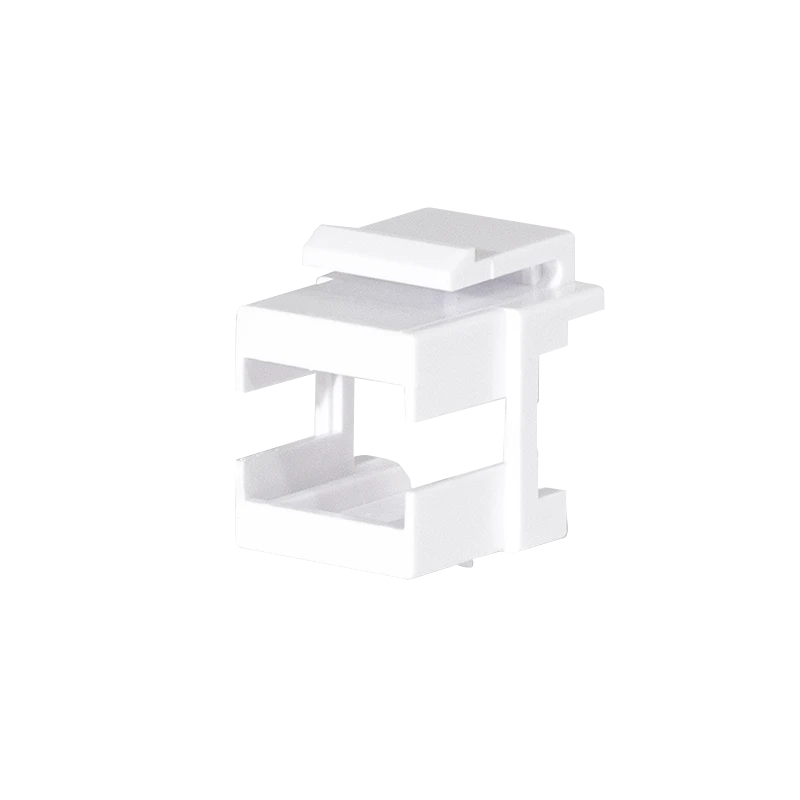 Image of LogiLink Keystone coupler insert for LC-Duplex / SC-Simplex adapter. 1