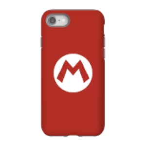 Image of Nintendo Super Mario Mario Logo Phone Case - iPhone 8 - Tough Case - Gloss