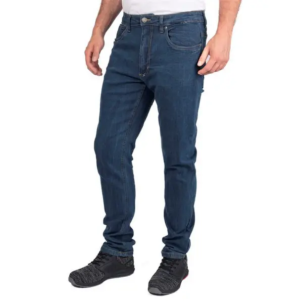 Image of Iron Mountain Workwear Straight Leg Work Denim Jeans Mens - Blue 30 R