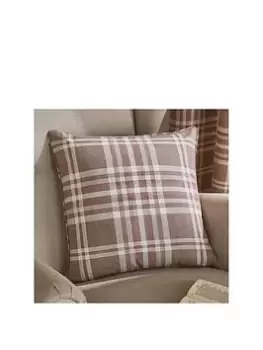 Image of Catherine Lansfield Tweed Woven Check Cushion