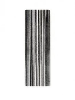 Image of Stripe Stain Resistant Runner 67X150Cm