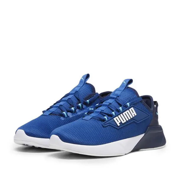 Image of Puma Retaliate 2 Junior Boys Trainers - Blue 3