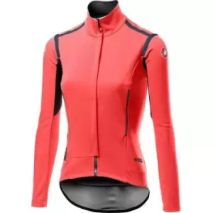 Image of Castelli Perfetto RoS Long Sleeve Womens Jacket - Pink