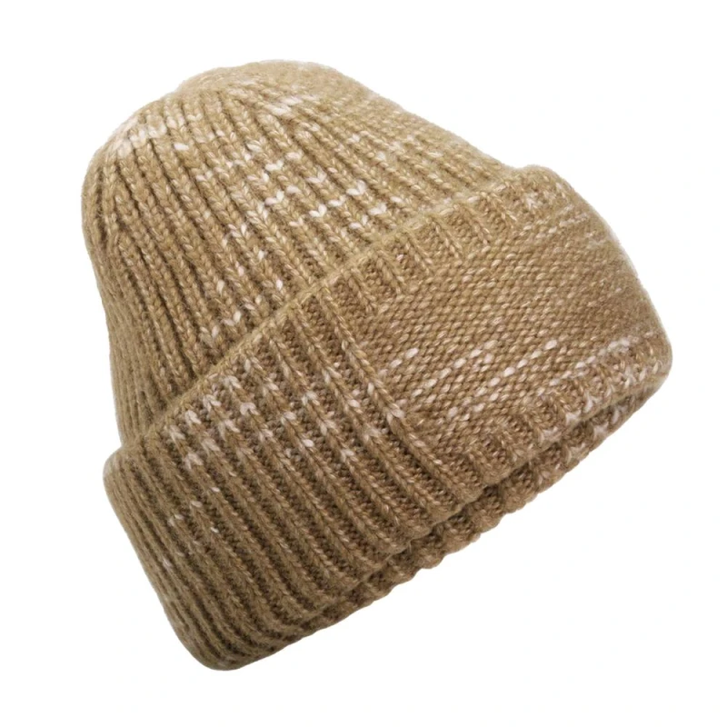 Image of Beechfield Mens Chunky Knitted Beanie in Medium Beige Medium Beige Male One Size