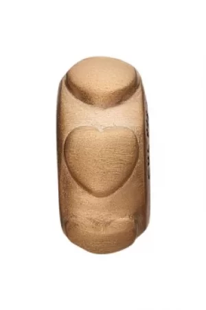 Image of Ladies Christina Gold Plated Sterling Silver Love Bead Charm 623-G99