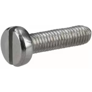 Image of R-tech - 337085 Slotted Pan Head A2 Stainless Steel Screws M3 12mm - Pack Of 100