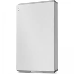 Image of LaCie 500GB USB C 540MBs Read Speed 540MBs Write Speed Aluminium