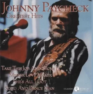 Image of Greatest Hits by Johnny Paycheck CD Album