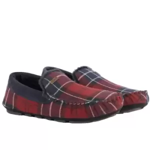 Image of Barbour Mens Monty Slippers Cordovan Tartan 11 (EU46)
