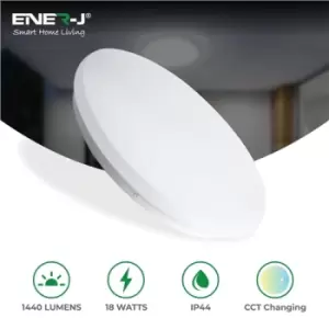 Image of Ener-J 18W CEILING LIGHT, 1440 LUMENS, CCT CHANGEABLE, Φ300*55mm, IP44, WITH QUICK CONNECTOR