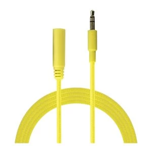 Image of Urbanz INC35P-S1YE Incredi-Cables 3.5mm Corded Audio Extension Cable 1M Yellow