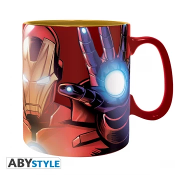 Image of Marvel - Foil The Armored Avenger Mug