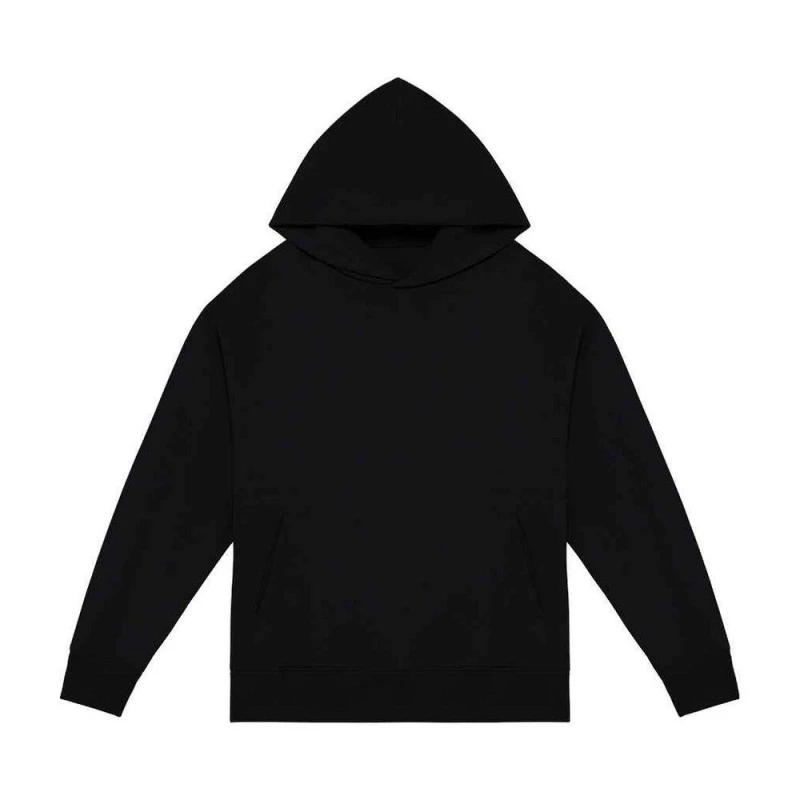 Image of Native Spirit Mens Oversized Hoodie in Black Size: XS Black Male XS