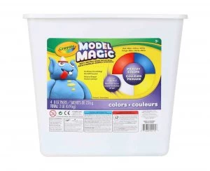 Image of Crayola Model Magic Bucket Assorted Colours