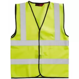 Image of Blackrock Hi-Viz Waistcoat Sleeveless Adult - Large Yellow - 8030005