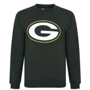 Image of NFL Logo Crew Sweatshirt Mens - Green