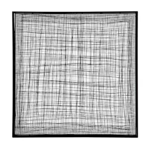 Image of Olivia's Trento Wall Art Black Cross Wires