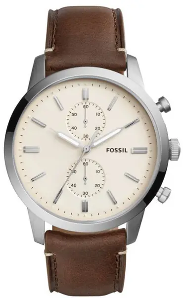 Image of Fossil Watch Townsman Mens D - Cream FS-138