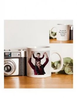 Image of Personalised Message & Photo Mug