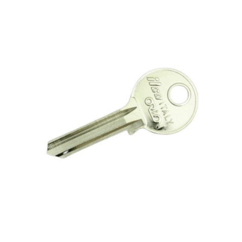 Image of Universal Cylinder Steel Blank Key (Pack Of 10) Silver (One Size)